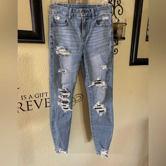EUC American Eagle Jeggings - Picture 1 of 14